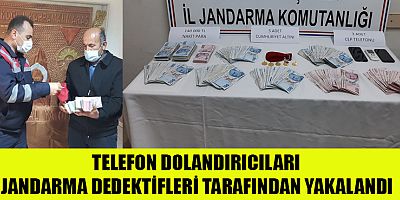 KAHRAMANMARAŞ’TA TELEFON DOLANDIRICILARI FAKA BASTI