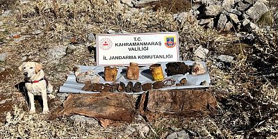 KAHRAMANMARAŞ’TA TERÖR ÖRGÜTLERİNE AİT YAŞAM MALZEMESİ ELE GEÇİRİLDİ