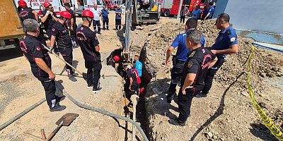 KAHRAMANMARAŞ’TA TOPRAK ALTINDA KALAN İŞÇİ YARALANDI