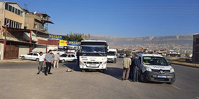 KAHRAMANMARAŞ’TA TRAFİK KAZASI: 1 YARALI
