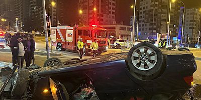 KAHRAMANMARAŞ’TA TRAFİK KAZASI: 2 YARALI