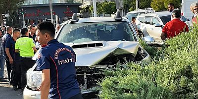 KAHRAMANMARAŞ’TA TRAFİK KAZASI: 5 YARALI