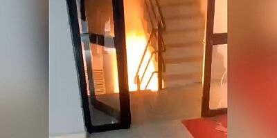 KAHRAMANMARAŞ’TA TRAFO YANGINI KORKUTTU