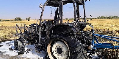 KAHRAMANMARAŞ'TA TRAKTÖR DEMİR YIĞININA DÖNDÜ 