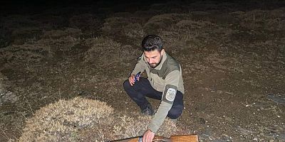 KAHRAMANMARAŞ’TA TÜFEKLERİNİ BIRAKIP KAÇTILAR