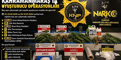 KAHRAMANMARAŞ’TA UYUŞTURUCU OPERASYONLARI: 8 TUTUKLAMA