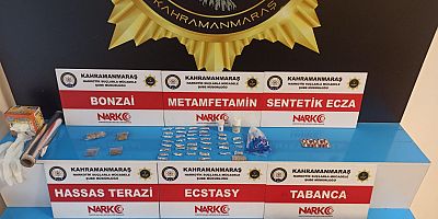 KAHRAMANMARAŞ’TA UYUŞTURUCU OPERASYONU: 12 KİŞİ TUTUKLANDI