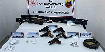 KAHRAMANMARAŞ'TA UYUŞTURUCU OPERASYONU: 46 KİŞİ GÖZALTINA ALINDI
