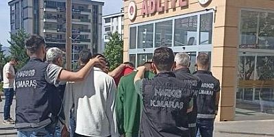 -KAHRAMANMARAŞ'TA UYUŞTURUCU TACİRİ 14 KİŞİ TUTUKLANDI
