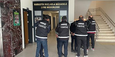 KAHRAMANMARAŞ’TA UYUŞTURUCU TACİRİ 3 KİŞİ TUTUKLANDI