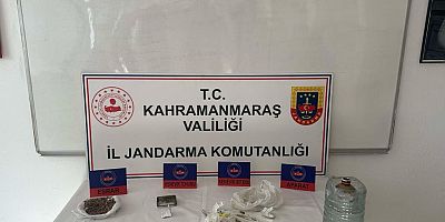 KAHRAMANMARAŞ'TA UYUŞTURUCUDAN 2 KİŞİ GÖZALTINA ALINDI