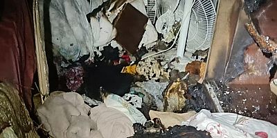KAHRAMANMARAŞ’TA YANGIN KORKUTTU