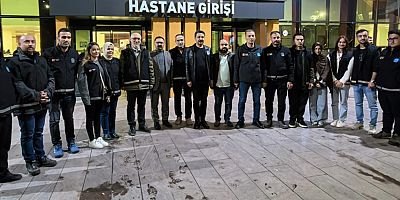 KAHRAMANMARAŞ’TA YARDIM DERNEKLERİNDEN YARALI ÖĞRENCİLERE ZİYARET