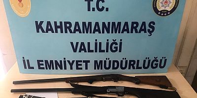 KAHRAMANMARAŞ’TA YASA DIŞI SİLAH KULLANAN 8 KİŞİ YAKALANDI