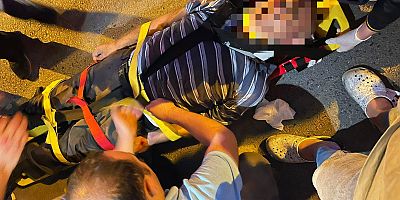 KAHRAMANMARAŞ’TA YAŞLI ADAM  HALK OTOBÜSÜNÜN ALTINA DÜŞTÜ
