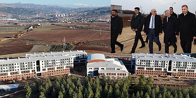 KAHRAMANMARAŞ’TA YENİ ÖĞRENCİ YURTLARI TAMAMLANMAK ÜZERE: VALİ ÜNLÜER İNCELEMELERDE BULUNDU