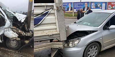 KAHRAMANMARAŞ’TA ZİNCİRLEME KAZA: 1’İ AĞIR 15 YARALI