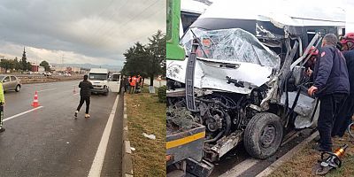 KAHRAMANMARAŞ’TA ZİNCİRLEME KAZA: 11 YARALI