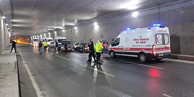 KAHRAMANMARAŞ’TA ZİNCİRLEME KAZA: 13 ARAÇ BİRBİRİNE GİRDİ