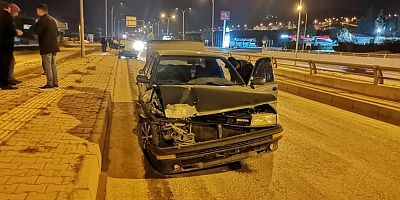 KAHRAMANMARAŞ’TA ZİNCİRLEME KAZA: 2 YARALI