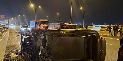 KAHRAMANMARAŞ’TA ZİNCİRLEME KAZA: 5 YARALI