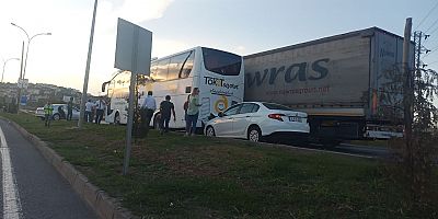 KAHRAMANMARAŞ’TA ZİNCİRLEME KAZA 