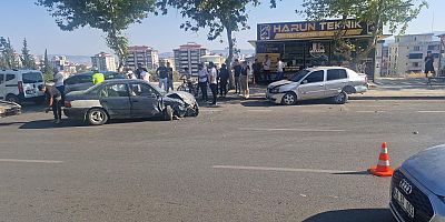 KAHRAMANMARAŞ'TA ZİNCİRLEME KAZA