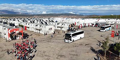 KAHRAMANMARAŞ’TAKİ SURİYELİLER ÜLKELERİNE GÖNÜLLÜ OLARAK DÖNÜYOR