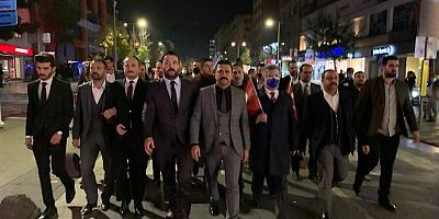 KAHRAMANMARAŞ ÜLKÜ OCAKLARI’NDAN ‘CUMHURİYET’ MİTİNGİ