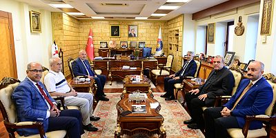 KAHRAMANMARAŞ VALİSİ MÜKERREM ÜNLÜER’DEN KSÜ’YE ZİYARET