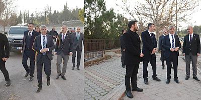 KAHRAMANMARAŞ VALİSİ ÜNLÜER DOĞUKENT VE GÜNEŞEVLER’DE