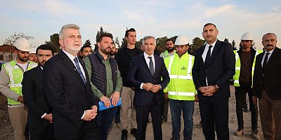 KAHRAMANMARAŞ YENİ STADYUMUNDA ÇALIŞMALAR SÜRÜYOR