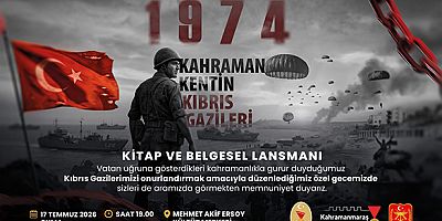 KAHRAMANMARAŞLI KIBRIS GAZİLERİNİN HATIRALARI KİTAP VE BELGESELLE GELECEĞE TAŞINIYOR