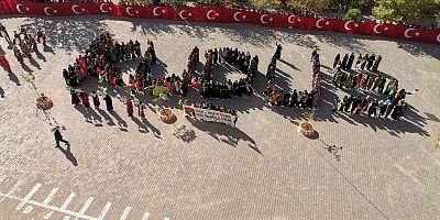 KAHRAMANMARAŞLI ÖĞRENCİLERDEN   KUDÜS KOREOGRAFİSİ