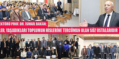 KAHRAMANMARAŞLI ŞAİRLER İSTİKLAL ÜNİVERSİTESİ’NDE BULUŞTU