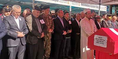 KAHRAMANMARAŞLI ŞEHİT SON YOLCULUĞUNA UĞURLANDI