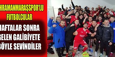 SOMASPOR MAÇI KAHRAMANMARAŞSPOR’A CAN SUYU OLDU
