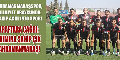 KAHRAMANMARAŞSPOR İLK GALİBİYETİNİ ARIYOR