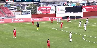 KAHRAMANMARAŞSPOR KUPAYA VEDA ETTİ