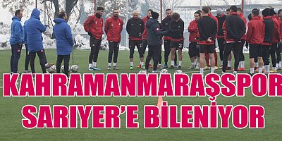 KAHRAMANMARAŞSPOR,  PAZAR GÜNÜ ÇOK ÖNEMLİ BİR MAÇA ÇIKIYOR
