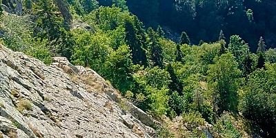 KAHRAMANMARAŞTA  BİR KİSİ UÇURUMA DÜŞTÜ 
