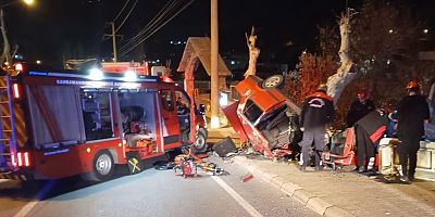 KAHRAMANMARAŞTA TRAFİK KAZASI 