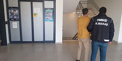 KAHRAMANMARAŞTA UYUŞTURUCU TACİRİ KAÇAMADI