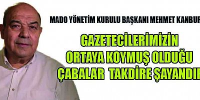 KANBUR’DAN  21 EKİM DÜNYA GAZETECİLER GÜNÜ MESAJI