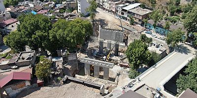 KANLIDERE’NİN YENİ KÖPRÜSÜ TAMAMLANIYOR