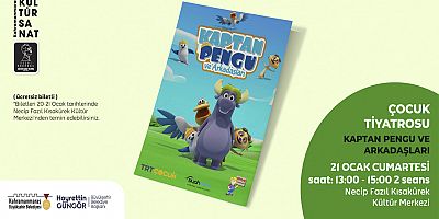 ‘KAPTAN PENGU VE ARKADAŞLARI’ MİNİK İZLEYİCİLERİNİ BEKLİYOR