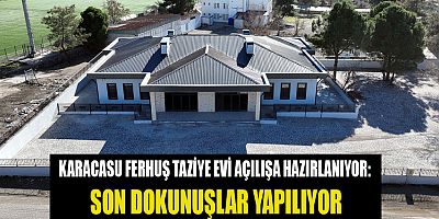 KARACASU FERHUŞ TAZİYE EVİ’NİN İNŞASINDA SON AŞAMAYA GELİNDİ
