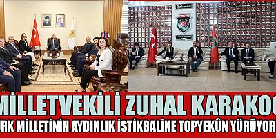 KARAKOÇ: ‘BU MÜCADELE TÜRK MİLLETİ ADINA VERİLEN BİR SÖZÜN İFADESİDİR’