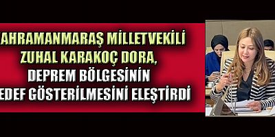 KARAKOÇ DORA, DEPREM BÖLGESİNDE  HALKIN DESTEĞE İHTİYACI VAR
