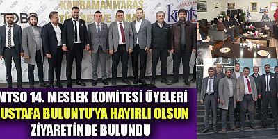 KARCIOĞLU’NDAN  BAŞKANI BULUNTU’YA HAYIRLI OLSUN